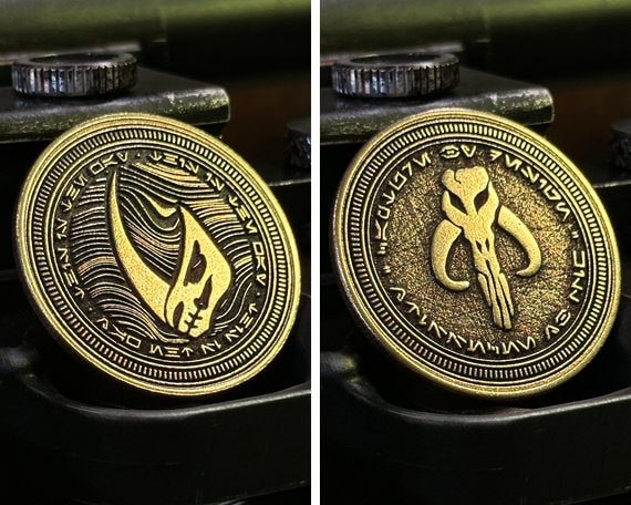 Mandalorian / Fett Challenge (Chance) Coin