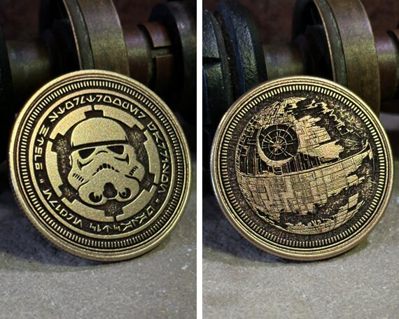 Stormtrooper / Death Star Challenge (Chance) Coin