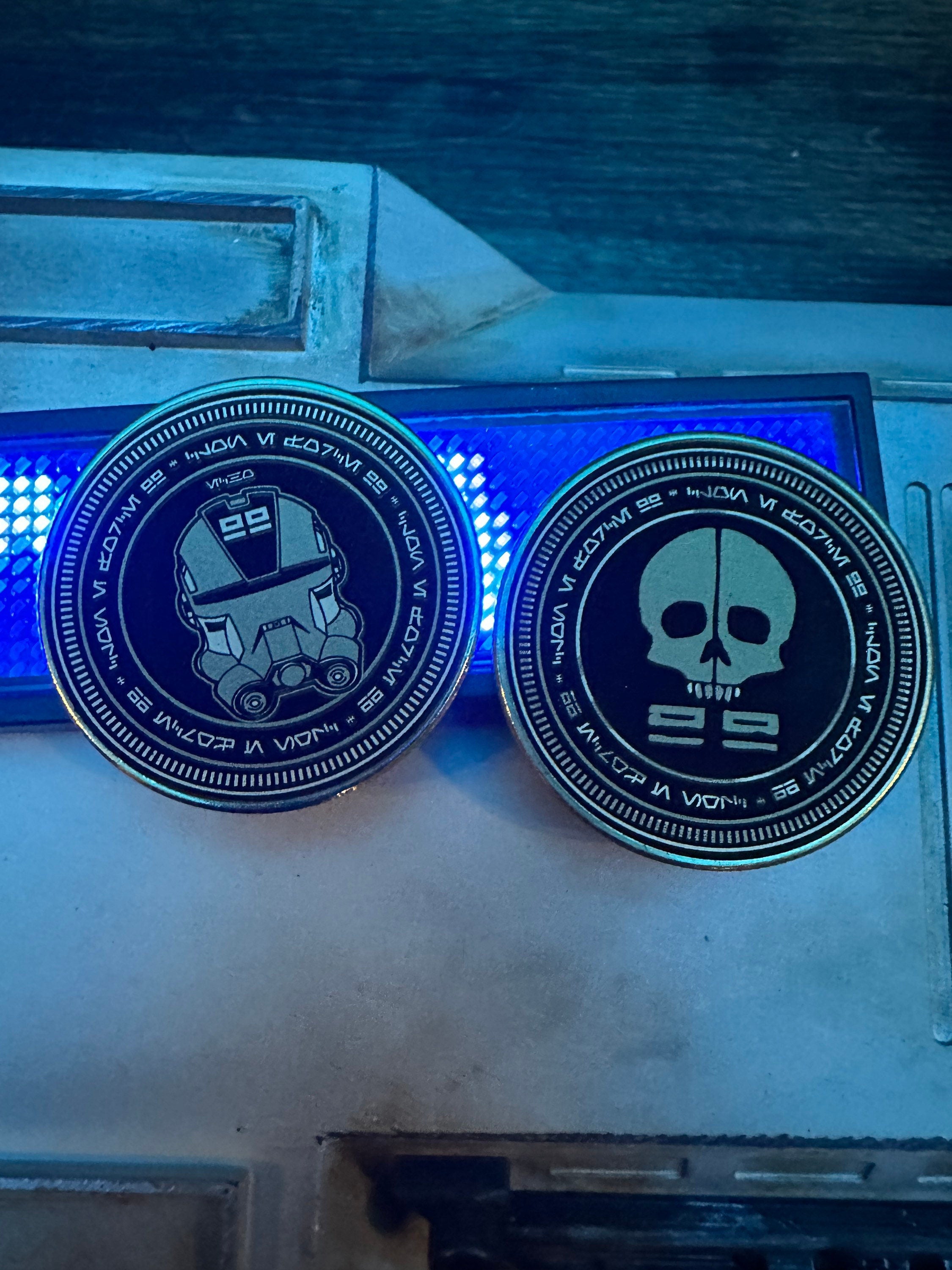 Echo (Bad Batch) / Clone Force 99 (Chance) Coin