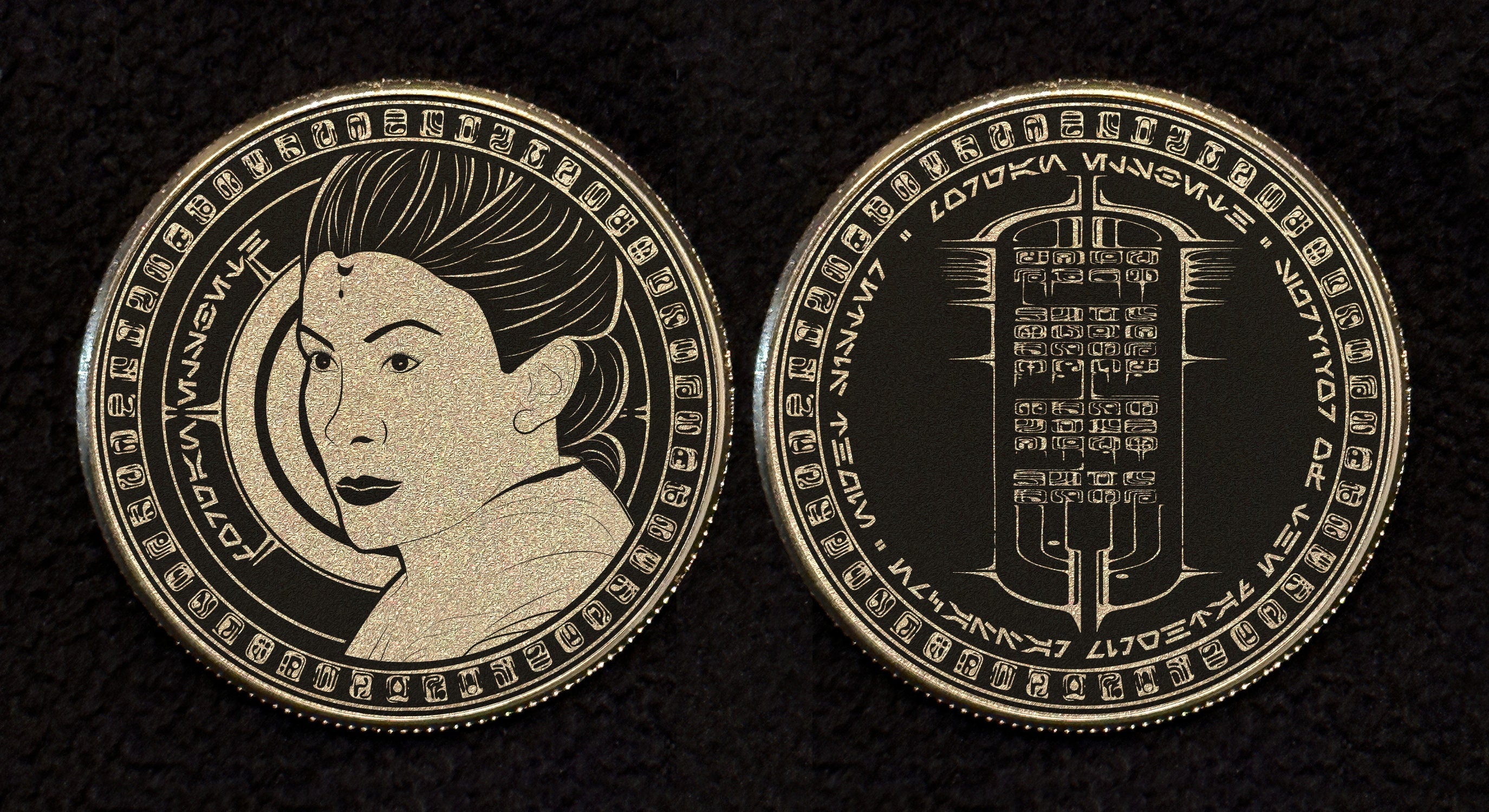 Morgan Elsbeth Night Sister Dathomir Survivor Challenge (Chance) Coin
