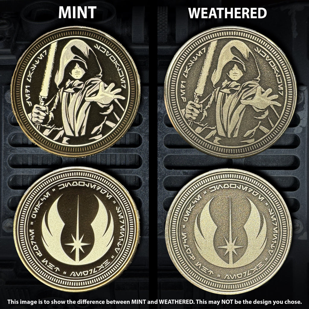 Galaxys Edge black spire / Ogas Challenge (Chance) Coin set