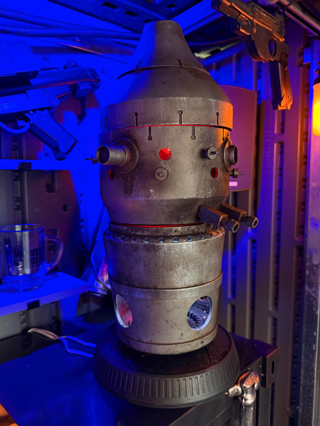IG-88 / IG-11 / IG-12 Assassin Droid Head, 3-Axis animation