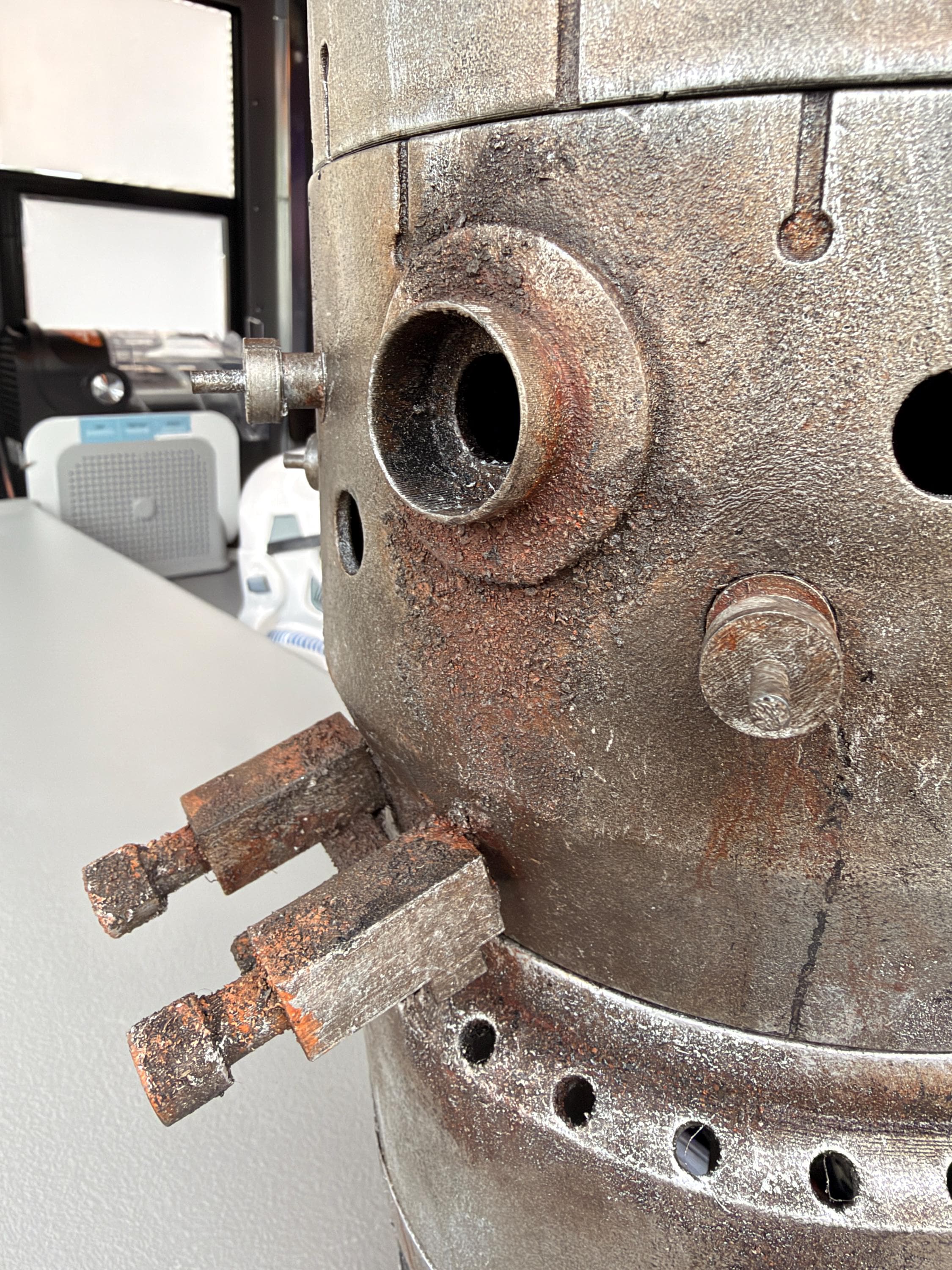 IG-88 / IG-11 / IG-12 Assassin Droid Head, 3-Axis animation